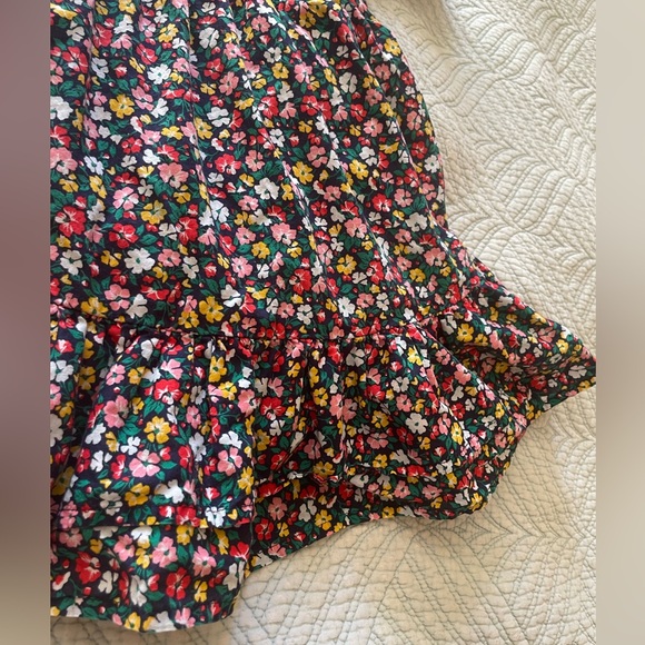 Janie and Jack Navy Blue Floral Sundress 100% cotton - Picture 2 of 9